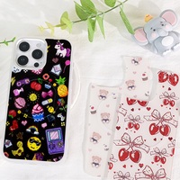 Coque de téléphone à panneau arrière magnétique remplaçable pour Iphone17/17pro/17promax/17air avec le fruit à motif coloré de dorure