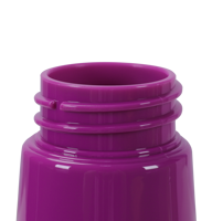 Bouteille d'eau en plastique créative en forme d'aubergine de 420 ml, logo personnalisé, boisson directe, eau bouillante applicable, pour cadeaux