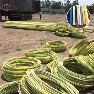 Barres d'armature en <span class=keywords><strong>fibre</strong></span> de verre écologiques entièrement filetées de 10 mm et 12 mm avec services de cintrage et de découpe pour ponts et infrastructures - Product Image 6