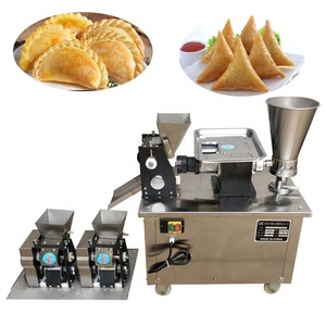 Automatic 4800pcs/h <strong>Samosa</strong> Ravioli Machine Price/ Empanada Machine Price Triangle Round Dumpling Making Machine - Product Image 1