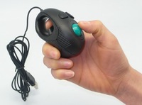Mouse gambar Trackball genggam berkabel USB profesional untuk PC Laptop Mac Linux