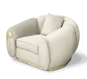 Sassanid OEM 신상품 현대 디자인 소파 고급 거실 세트 주문 제작 영혼 안락 의자 싱글 소파 한정판