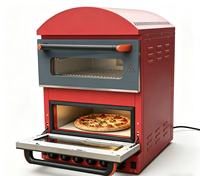 Usine JingXin Commercial 350 ° Four à pizza électrique professionnel à double couche pour restaurant