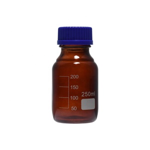 Huke logo personalizzato 100 250 500 1000 2000ml bottiglie di reagente ambra fase mobile duran bottiglia per solvente su misura - Product Image 3