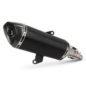 Tubo de escape deslizante para motocicleta <span class=keywords><strong>Honda</strong></span> Forza350 NSS350 Forza <span class=keywords><strong>NSS</strong></span> <span class=keywords><strong>350</strong></span> 2021-2024, silenciador de 470 mm con punta de carbono y DB Killer - Product Image 1