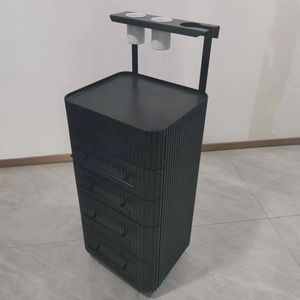 Offre Spéciale 2026 : Poste de Travail Commercial Moderne pour Salon de Coiffure avec Tiroirs Intégrés - Product Image 1
