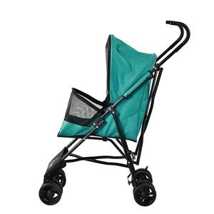 Fabricant de produit Chariot pour animaux de compagnie à fermeture à un bouton peu encombrant avec tissu Oxford 300D pour la promenade dans le parc - Product Image 2