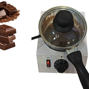 เครื่องทำช็อกโกแลตอุตสาหกรรม หม้อหลอมไฟฟ้าแบบสองถังสำหรับร้านค้า - Product Image 3
