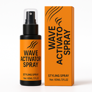 Pansly Wave Activator <span class=keywords><strong>Spray</strong></span> Tenue forte Styling pour les coiffures ondulées Barbes Formule douce N'endommage pas les <span class=keywords><strong>cheveux</strong></span> Anti-frisottis - Product Image 1