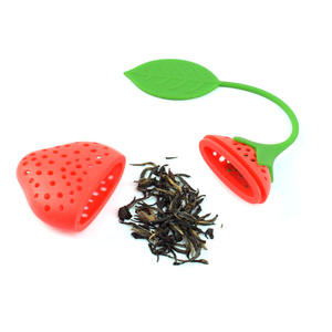 BPA libero Silicone <span class=keywords><strong>Strawberry</strong></span> <span class=keywords><strong>Tea</strong></span> Infusore - Product Image 3