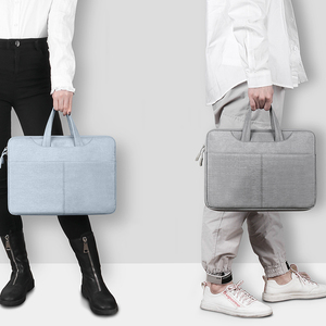 Venta al por mayor personalizado 15,6 pulgadas Nylon <span class=keywords><strong>Laptop</strong></span> Tote Bag impermeable Business Messenger Bag para hombres mujeres <span class=keywords><strong>y</strong></span> damas estilo simple barato - Product Image 6