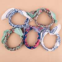 Bandanas unisexes en coton, foulard ou bandeau bohème écologique, accessoire imprimé bohème fait main, turban unisexe