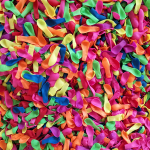 100% Nature Latex plastique 3 "jouet ballons/balons mat magique Qualatex haute qualité pas cher néon perle ballons d'eau remplissage rapide - Product Image 5