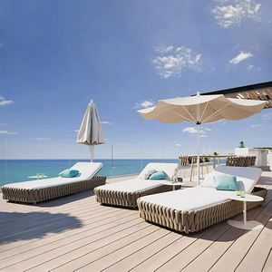 كرسي فاخر في الهواء الطلق أثاث الحديقة ، كرسي صالة وحمام سباحة حديث ، أثاث الفناء ، كراسي الاستلقاء تحت أشعة الشمس من الخيزران الهندي - Product Image 4