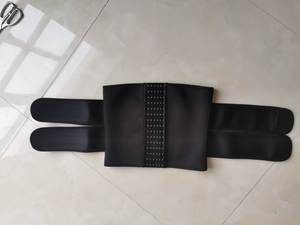 Ceinture de sudation amincissante pour hommes avec logo personnalisé, double compression et taille ajustable pour la perte de poids et la combustion des graisses abdominales - Product Image 4