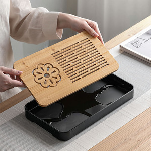 Bộ ấm trà Trung Quốc di động, ấm trà Kungfu và bộ lọc trà, túi quà tặng, bộ ấm chén bằng gốm sứ hoàn toàn - Product Image 4