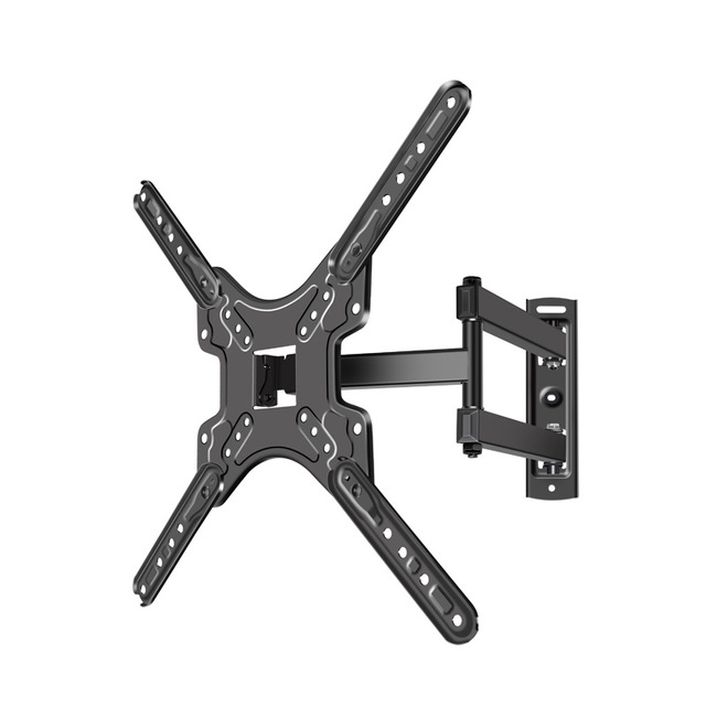 For Most 14-60'' Movable Rotating TV Bracket for 14-42 Inches Single Arm Hanging TV Monitor Dispiay Wall Mount VESA 600*400MM