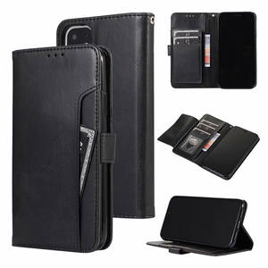 Housse en <span class=keywords><strong>cuir</strong></span> avec fente pour carte portefeuille à rabat pour <span class=keywords><strong>iphone</strong></span> 16 17 <span class=keywords><strong>Pro</strong></span> Air Max 15 14 13 <span class=keywords><strong>12</strong></span> 11 <span class=keywords><strong>Pro</strong></span> X XS Max XR 7 8 Plus <span class=keywords><strong>coque</strong></span> de téléphone - Product Image 3