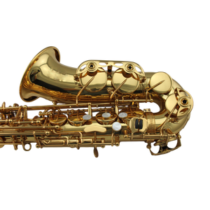 Eastern Music Pro Use Ouro Laca Saxofone <span class=keywords><strong>Alto</strong></span> Estilo Mark VI com contorno PC Flight case - Product Image 4