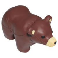 Juguete Sensorial de Oso Pardo de Material PU de Alta Resistencia para Niños de 3 a 6 Años, Venta Directa de Fábrica, Independiente