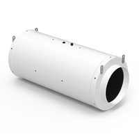 Ventilation d'air et ventilateur de conduit en ligne de silence hydroponique 75W