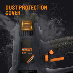 MAXXT 2880W Electric Drywall Sander LED Light Vacuum Dustless Variable Speed <b>Wall</b> <b>Sanding</b> DIY Industrial Use 110V/220V Rated - Product Image 4