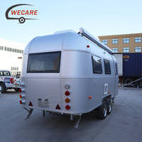Wecare – caravane de cuisine coulissante avec Certification DOT/CE, 500x210x210cm, caravane de camping-car de voyage, remorque de camping-car