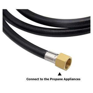 4 chân PVC mịn Propane Ống điều chỉnh được xây dựng trong quá áp phát hành bảo vệ phổ <span class=keywords><strong>gas</strong></span> nướng nóng hố lửa - Product Image 4