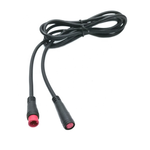 Factory Custom IP65 Mini M8 Waterproof Extension Cord Cable Outdoor LED Rope Light