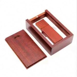Custom Logo Wooden <b>Box</b> Set Promotional Gift Usb Flash Drive <b>Memory</b> Stick - Product Image 4