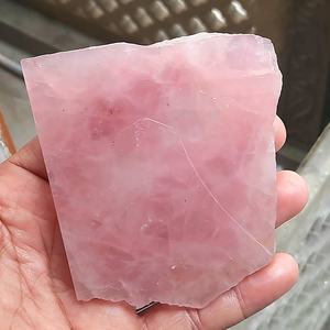 Rodajas de Cuarzo Rosa Únicas al por Mayor, Perfectas para Decoración del Hogar, Regalos Navideños y Colecciones de Piedras - Product Image 2