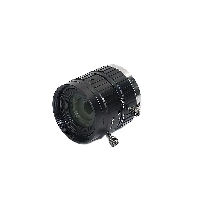 Kính hiển vi máy ảnh 25mm Ống kính độ nét cao Máy ảnh công nghiệp hướng dẫn sử dụng Iris zoom focus lens C mount 2/3 "Ống kính CCTV