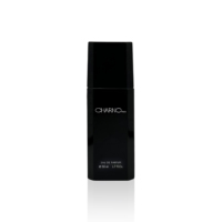 Personalisierte bernsteinfarbene Glasparfümflasche 50 ml exklusive Parfümflasche mit Silbernebel-Sprüher