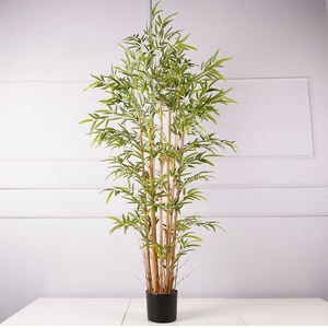 Mini arbre bonsaï <span class=keywords><strong>en</strong></span> <span class=keywords><strong>bambou</strong></span> artificiel de 15 cm, arbre avec <span class=keywords><strong>pot</strong></span> pour décoration intérieure ou extérieure - Product Image 5