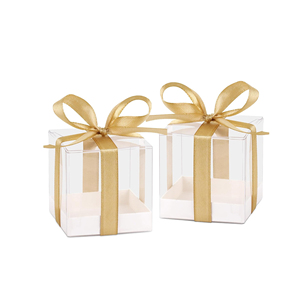 Caja de Dulces Multifuncional Personalizable de Acrílico Transparente en Forma Cuadrada, Hecha con Materiales Reciclados, Estilo Moderno, en Oferta - Product Image 1