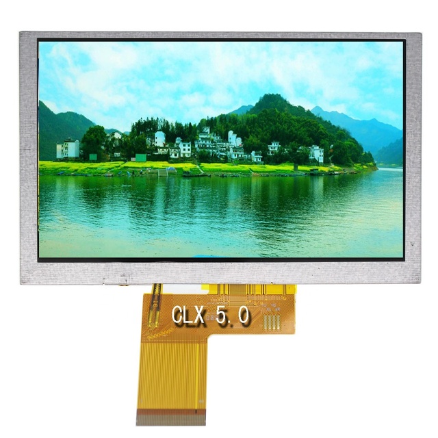 5 Inch TFT 480x272 RGB TN 40pin Lcd Display Screen Module