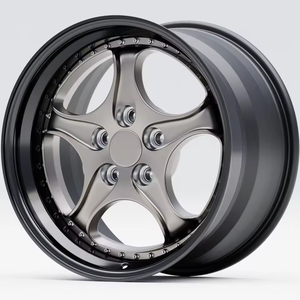Jantes de voiture pour passagers en alliage d'aluminium forgé sur mesure JC, deux pièces, cinq branches, pour Porsche <span class=keywords><strong>Lotus</strong></span> Alfa-Romeo - Product Image 1