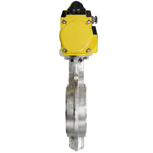 Válvula de Mariposa de Retorno Neumático COVNA de 90 Grados, Estilo Wafer con Sello de EPDM, Accionamiento Neumático - Product Image 4