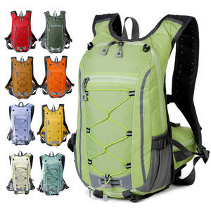 Unisex Hiking <b>Backpack</b> 18 In <b>Lightweight</b> Adjustable Shoulder Straps Interior Zipper Pocket Travel Cycling Outdoor Use - Product Image 3