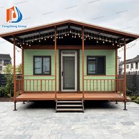 Casa Contenedor Expandible, Casa Prefabricada Modular, Casa Pequeña Portátil, Casa Prefabricada para Vivir u Oficina