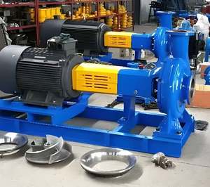 Pompe à eau centrifuge électrique à aspiration axiale pour le transport d'eau de process - Product Image 4