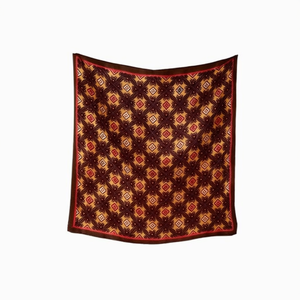 Foulard Quadrato Diamond Grass 70x70cm, Accessorio Moda Fantasia per Donna - Product Image 1