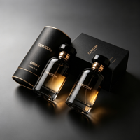 Luxury <strong>Cologne</strong> Perfume Bottles 30ml 50ml <strong>100ml</strong> Black Empty Glass Spray Bayonet Closure Bottle Perfume with Pump Dispenser