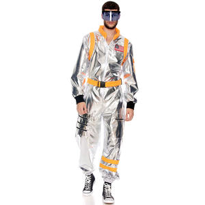 Kostum Panggung Astronot Pria <span class=keywords><strong>M</strong></span>-XL Halloween Wandering Earth Seragam Satu Potong Cos Space - Product Image 3