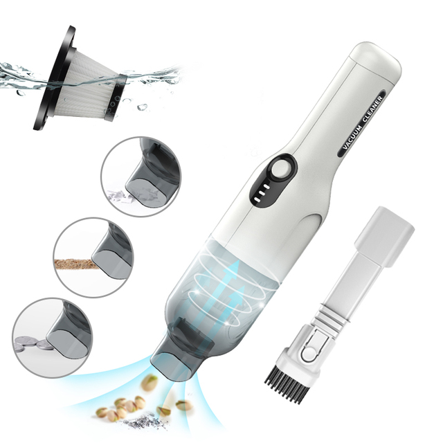 Wireless Handheld Usb Desktop Home Professional Mini Rechargeable Cordless Portable Battery Small Car Vacuum Cleaners