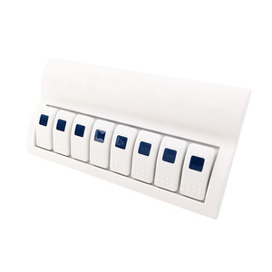 Boîtier de distribution électrique étanche en plastique, caoutchouc et nylon pour moteurs 6/8 cylindres <span class=keywords><strong>OLIVER</strong></span>, compatible voiture, interrupteur noir et blanc - Product Image 1