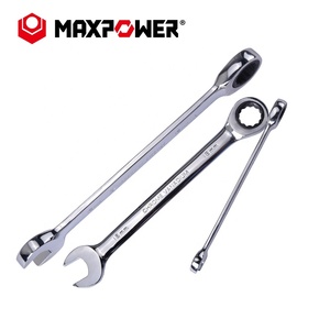 Bộ cờ lê kết hợp ratchet MAXPOWER 8-19mm 7/12 chiếc, chất liệu Chrome Vanadium, dụng cụ bảo trì - Product Image 6