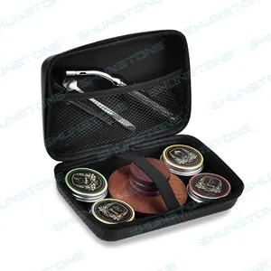 Neuheit Weihnachten Premium Whisky Smoker Travel Kit mit Fackel und Holz hacks chnitzel Whisky Smoker Geschenkset für Männer