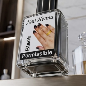 Premium <b>Nail</b> <b>Henna</b> Black Fast Drying 2 1 Eco-Friendly Permissible Long Lasting Safe Natural <b>Nail</b> Care Color Strengthen Healthy - Product Image 5