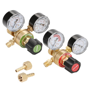 ชุดอุปกรณ์เชื่อมตัดแบบสองขั้นตอน WQ Oxygen Acetylene Regulators 2.525MPa - Product Image 5